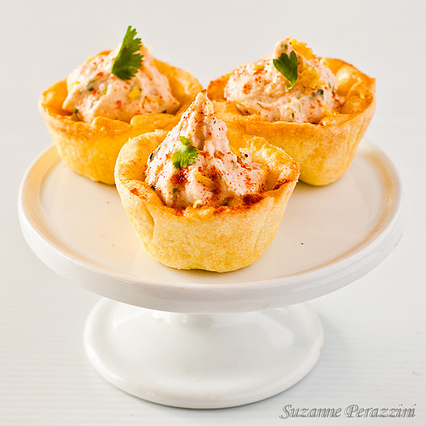 Smoked Salmon Tartlettes  by Strands of My Life