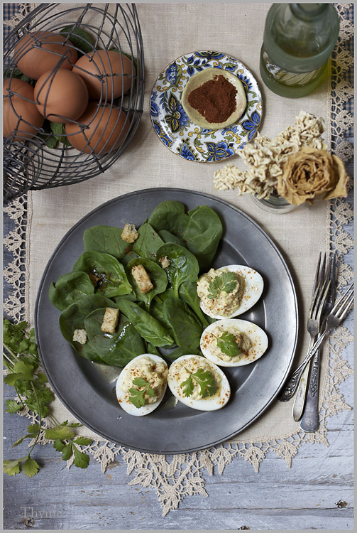 Deviled Eggs by Thyme
