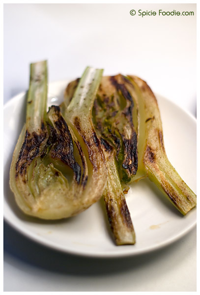 rilled; fennel; fennel bulb; recipe; olive oil; easy; fast,Spicie Foodie, Spicy Foodie