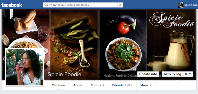 Follow Spicie Foodie on Facebook