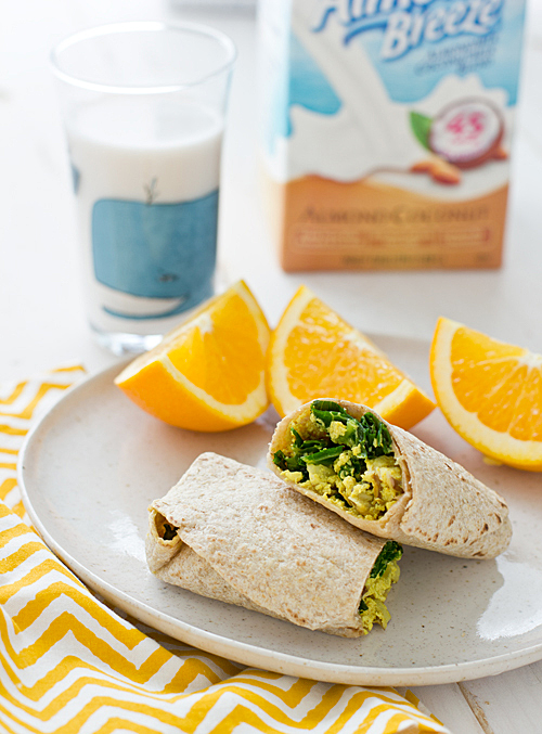 freezer-friendly greens & tofu scramble by @ohmyveggies | #MeatlessMonday