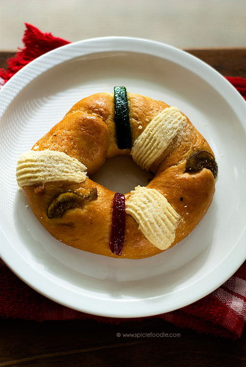 Sunday Snapshots: Our First Three Kings Bread in Playa by @SpicieFoodie | #ThreeKingsDay #Diadereyes #MexicanBread