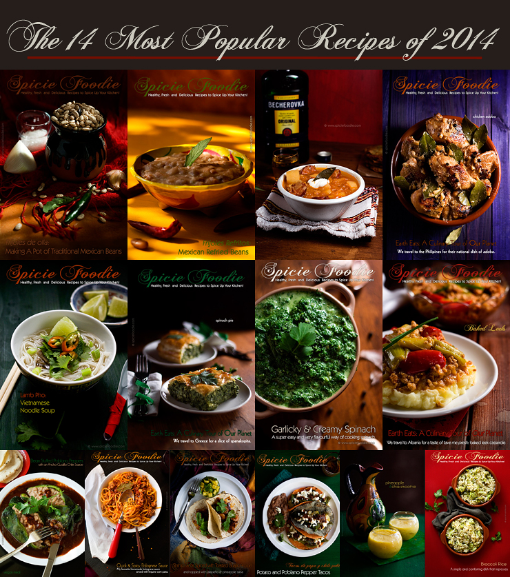 The Best and Most Popular @SpicieFoodie Recipes of 2014 | #healthy #vegan #mexican #curry